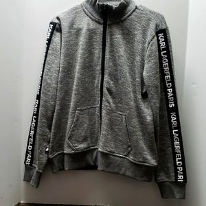 NwOT Karl Lagerfeld Zip Up Jogger Jacket SZ M